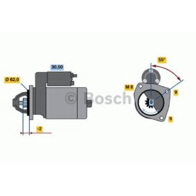 Köp Startmotor av BOSCH 0 986 014 590 till det låga priset 1620,25 kr