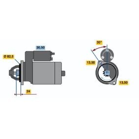 Köp Startmotor av BOSCH 0 986 016 200 till det låga priset 5933,28 kr