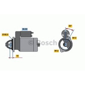 Anlasser von BOSCH