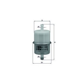 Compre Filtro de combustível da MAHLE ORIGINAL KL 150 OF a um preço baixo por 8,39 €