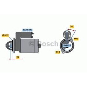 Anlasser von BOSCH