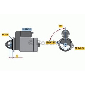 Anlasser von BOSCH