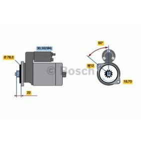 Compre Motor de arranque de BOSCH online para Corsa Utility Pick-up a preços moderados