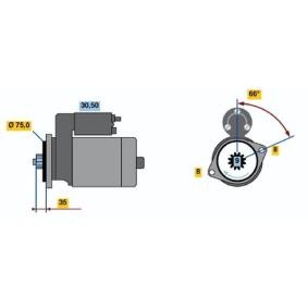 Köp Startmotor av BOSCH 0 986 018 551 till det låga priset 4350,65 kr