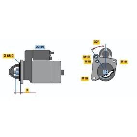 Köp Startmotor av BOSCH 0 986 018 591 till det låga priset 2469,73 kr