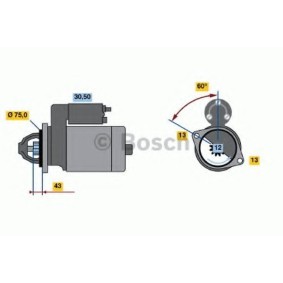 Köp Startmotor av BOSCH 0 986 019 920 till det låga priset 2958,26 kr