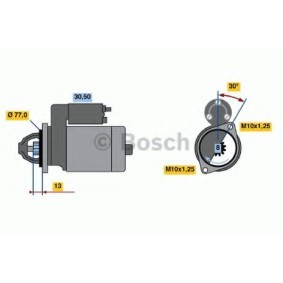 Köp Startmotor av BOSCH 0 986 020 411 till det låga priset 2310,00 kr