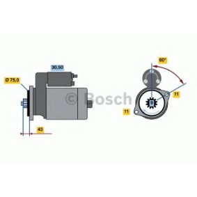 Anlasser 0 986 020 491 von BOSCH günstig für 258,56 € online kaufen