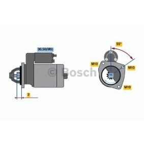 Köp Startmotor av BOSCH 0 986 021 671 till det låga priset 1316,29 kr