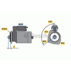 Anlasser für KIA von BOSCH