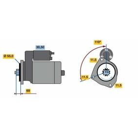Köp Startmotor av BOSCH 0 986 023 670 till det låga priset 3394,34 kr