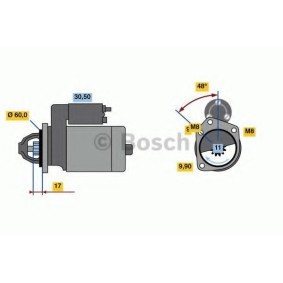 Køb Starter af BOSCH 0 986 024 060 til den lave pris 4257,40 DKK