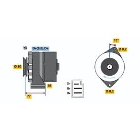 Lichtmaschine von BOSCH