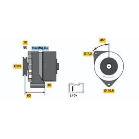 Lichtmaschine von BOSCH
