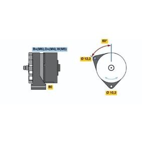 Kjøp Dynamo av BOSCH 0 986 031 450 til den lave prisen 5292,78 NOK