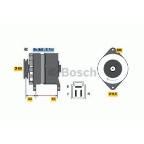 Lichtmaschine 0 986 032 381