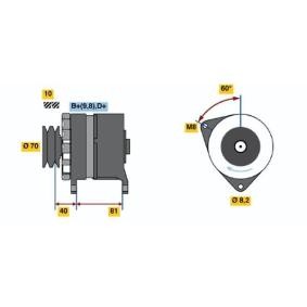 Lichtmaschine von BOSCH