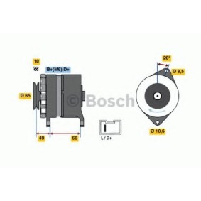 Lichtmaschine von BOSCH