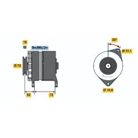 Lichtmaschine 0 986 034 640 von BOSCH günstig für 239,69 € online kaufen