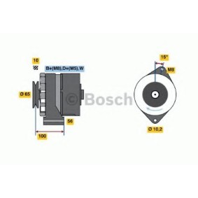 Lichtmaschine von BOSCH