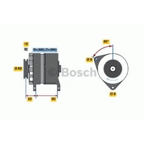 Lichtmaschine für BMW von BOSCH