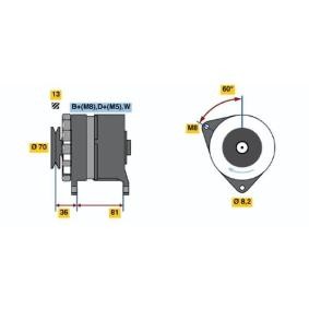 Lichtmaschine von BOSCH