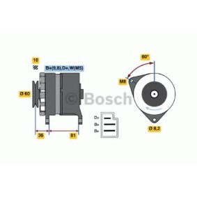 Lichtmaschine von BOSCH