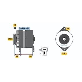 Lichtmaschine 0 986 036 501