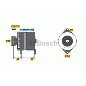 Lichtmaschine von BOSCH
