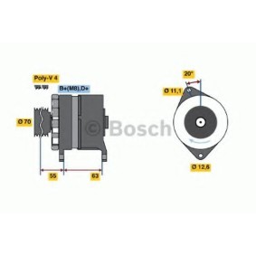 Lichtmaschine von BOSCH