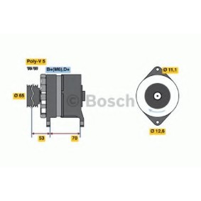 Lichtmaschine 0 986 037 150