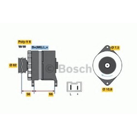 Lichtmaschine von BOSCH