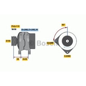 Lichtmaschine von BOSCH