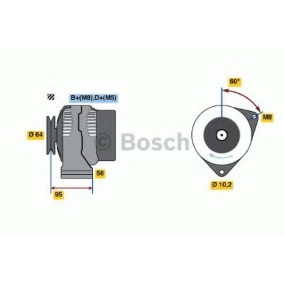 Lichtmaschine 0 986 038 730 von BOSCH günstig für 158,85 € online kaufen