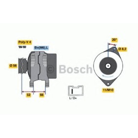 Lichtmaschine von BOSCH