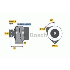 Lichtmaschine von BOSCH