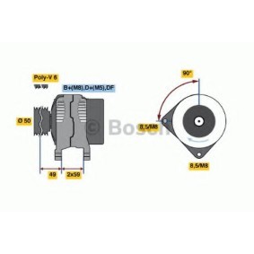 Lichtmaschine von BOSCH