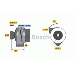 Lichtmaschine von BOSCH