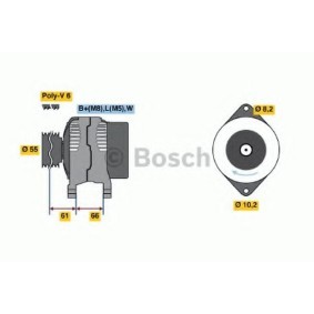 Lichtmaschine von BOSCH