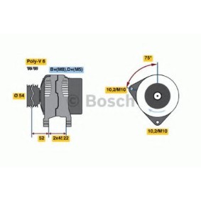 Lichtmaschine von BOSCH
