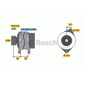 Lichtmaschine 0 986 042 780 von BOSCH günstig für 169,28 € online kaufen
