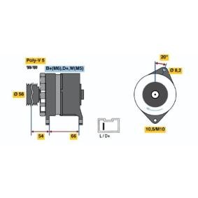 Lichtmaschine von BOSCH