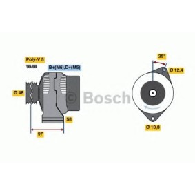 Lichtmaschine von BOSCH