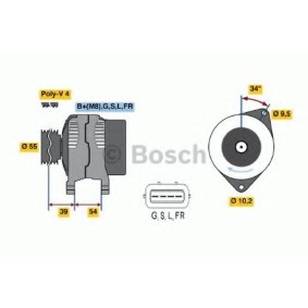 Lichtmaschine von BOSCH