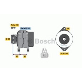 Lichtmaschine 0 986 045 671 von BOSCH günstig für 194,26 € online kaufen