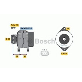 Lichtmaschine 0 986 045 741