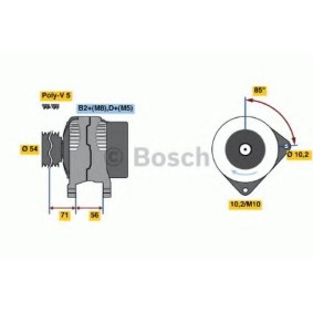 Lichtmaschine von BOSCH