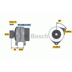 Lichtmaschine von BOSCH