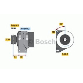 Lichtmaschine 0 986 047 510 von BOSCH günstig für 346,50 € online kaufen
