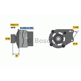 Lichtmaschine 0 986 048 541 von BOSCH günstig für 209,17 € online kaufen
